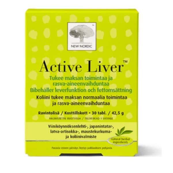 Active liver 30 tabl - New Nordic