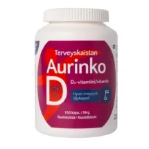 Aurinko D 150 µg 150 kaps - Terveyskaista