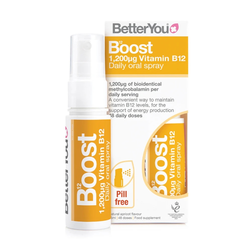 Boost B12 vitamiinisuihke 25 ml - BetterYou Boost B12 vitamiinisuihke 25 ml - BetterYou