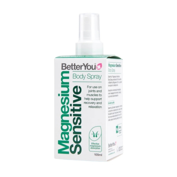 Magnesium Oil herkän ihon suihke 100ml - BetterYou