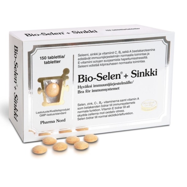 Pharma Nord Bio-Selen+Sinkki 150 tabl