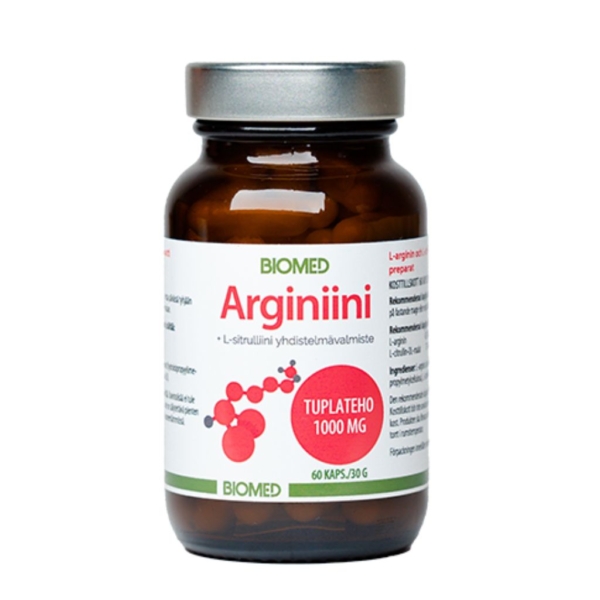 Biomed Arginiini 60 kaps