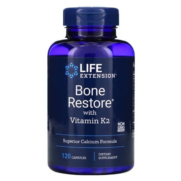 Life Extension Bone Restore with K2 120 kaps
