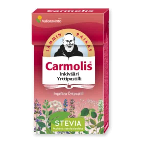 Carmolis Inkivääripastilli 45g - Bertil`s Health