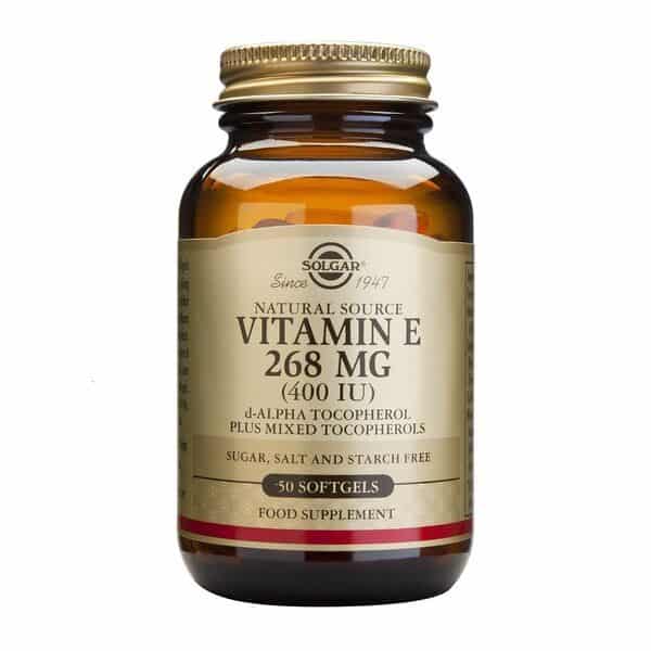 Solgar Vitamin E 268 mg vegan 50 caps