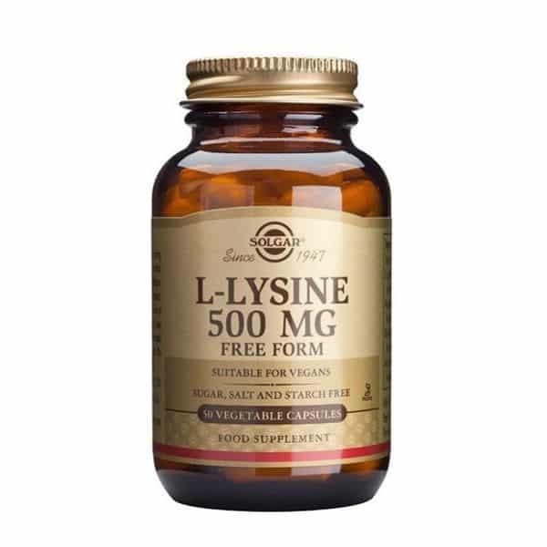 Solgar L-Lysine 500 mg 50 caps