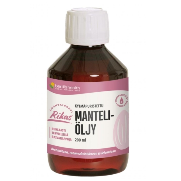 Manteliöljy 200 ml - Bertil`s Health