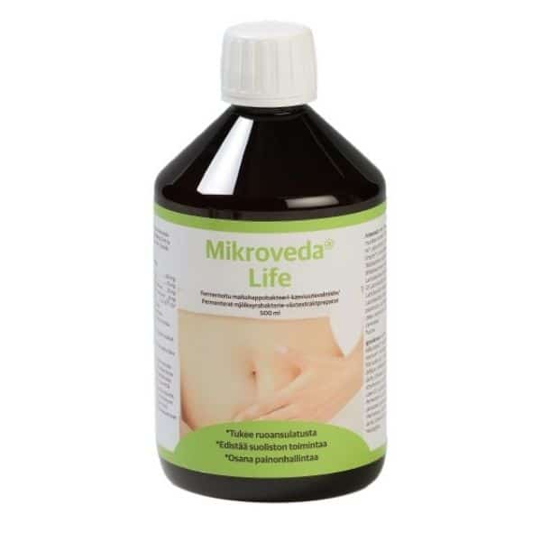 Mikroveda Life - fermentoitu maitohappobakteeri-kasviuutevalmiste, 500 ml