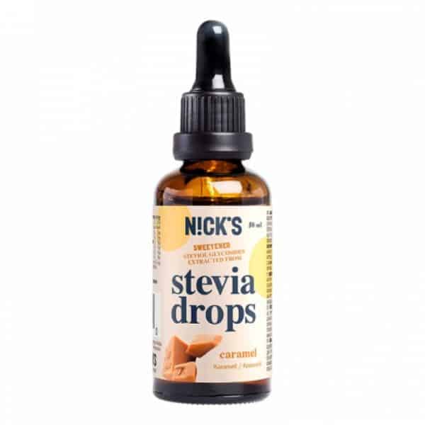 Nutri-Nick Stevia drops karamelli 50ml