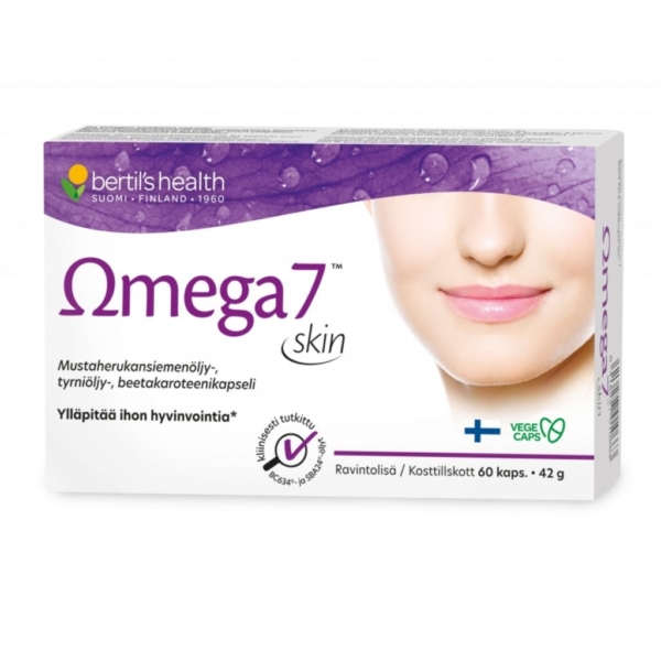 Omega7 Skin 60 kaps - Bertil`s Health