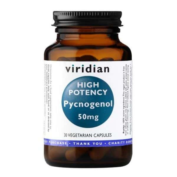 Viridian Pycnogenol 50 mg 30 kaps
