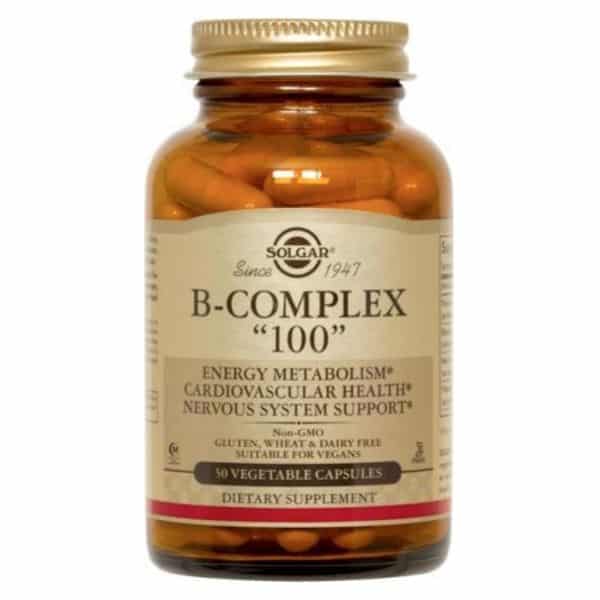 Vitamin B-complex 100- 50kaps Solgar