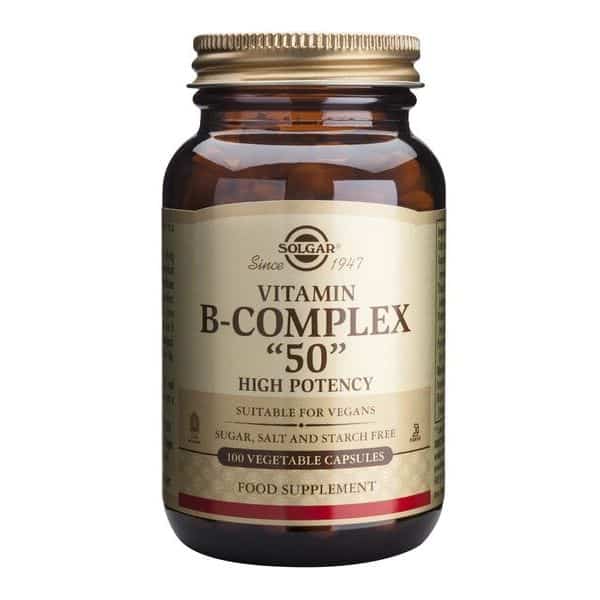 Vitamin B-complex 50 - 100kaps Solgar
