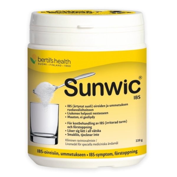 Sunwic IBS 220 g - Bertil`s Health