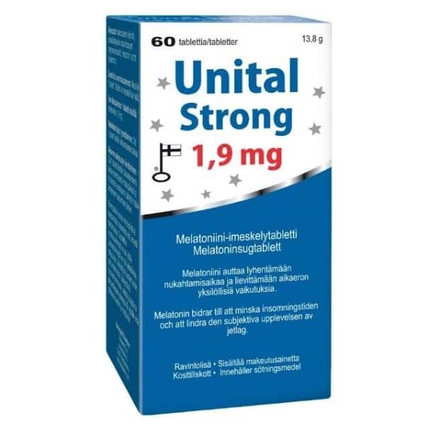 Unital strong 1,9 mg 60 tabl - Vitabalans