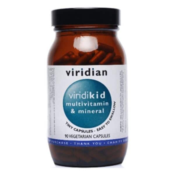 Viridian Viridikid Multivitamin & Mineral 90 kaps