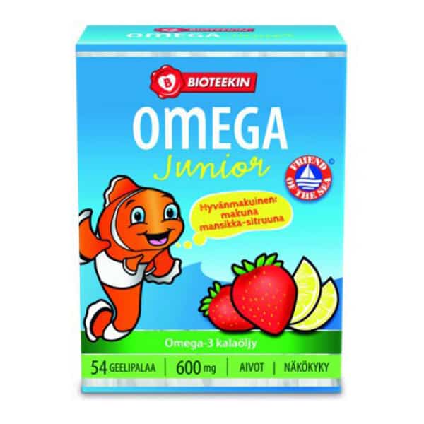 Omega family mansikka-sitruuna 54 kpl - Bioteekki