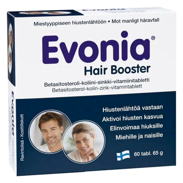 Evonia Hair Booster 60 tablettia - Hankintatukku