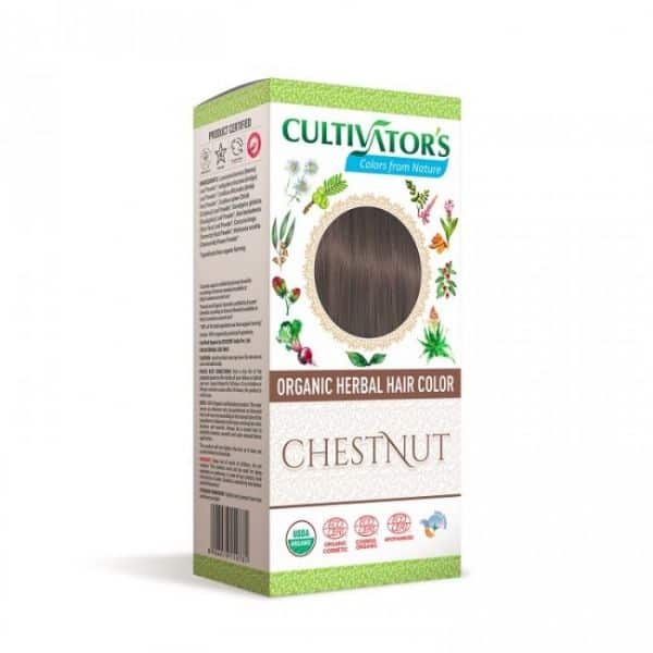 Kasvihiusväri Chestnut 100g - Cultivators