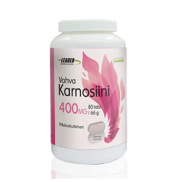 Vahva Karnosiini 400 mg 80 tabl - Leader