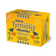 Vahva Tyrniöljy + Mustikka Omegat 120 kaps - Via Naturale