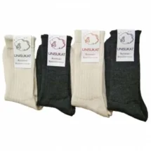 Unisukat valkoinen 40-42
