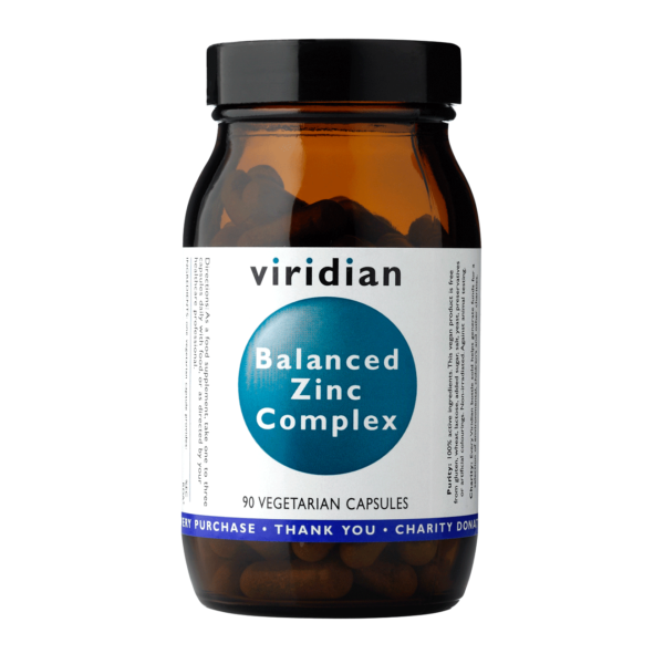Viridian Balanced Zinc Complex 90 kaps