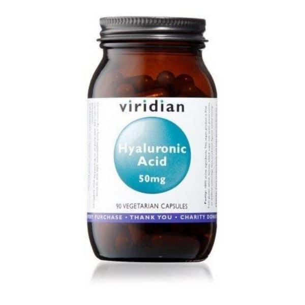 Viridian Hyaluronic Acid 50mg 90 kaps