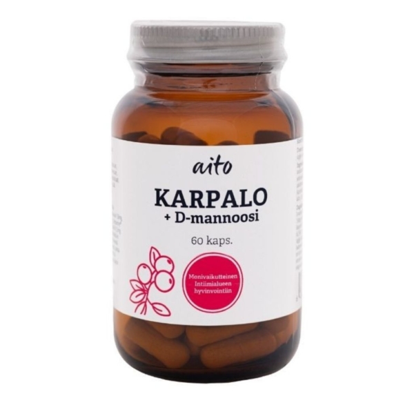 Aito Karpalo + D-mannoosi 60 kaps