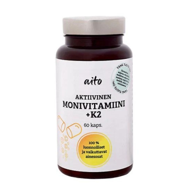 Aito Monivitamiini +K2 60 kaps