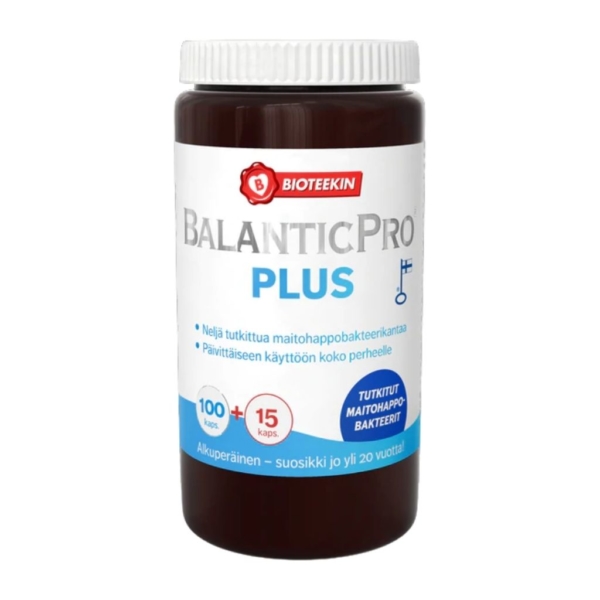 BalanticPro Plus Bonus 100+15 kapselia - Bioteekki