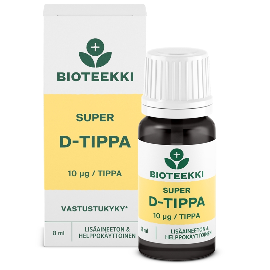Super D-tippa 8ml - Bioteekki Super D-tippa 8ml - Bioteekki
