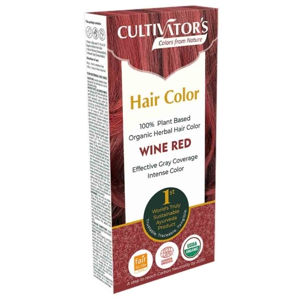 Kasvihiusväri Wine Red Slim pack 100g - Cultivators