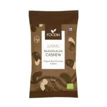 Foodin Raakasuklaacashew 60 g