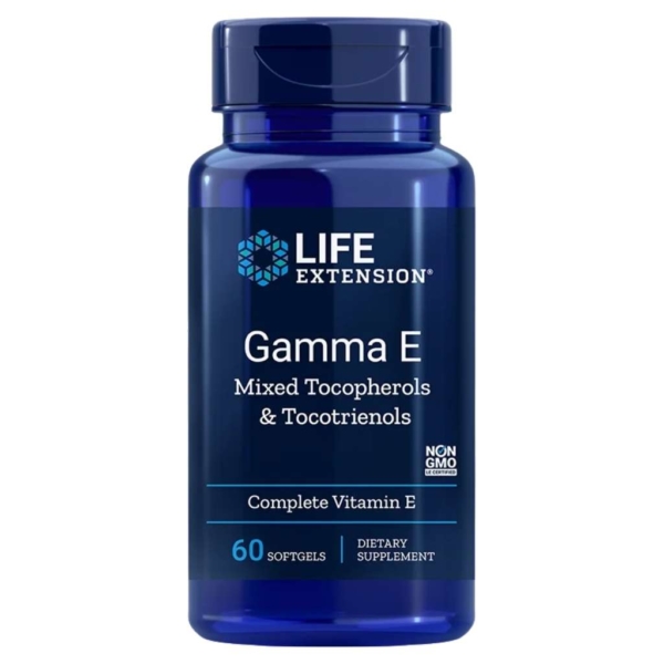 Life Extension Gamma E Mixed tocopherols & Tocotrienols 60 kaps
