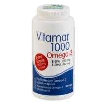 Vitamar 1000 Vahva E-EPA Omega-3 Kalaöljy 100 kaps - Hankintatukku