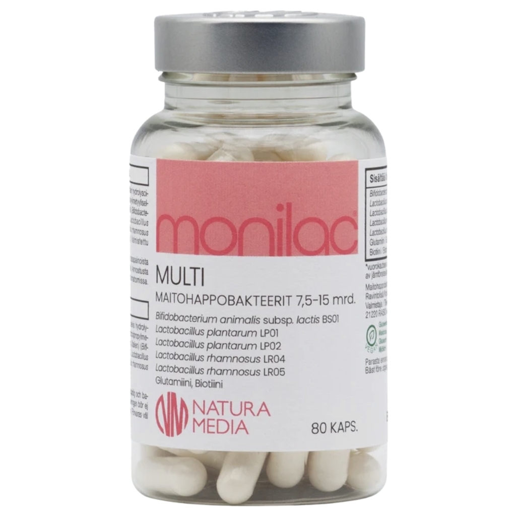 Natura Media Monilac Multi 80 kaps Natura Media Monilac Multi 80 kaps