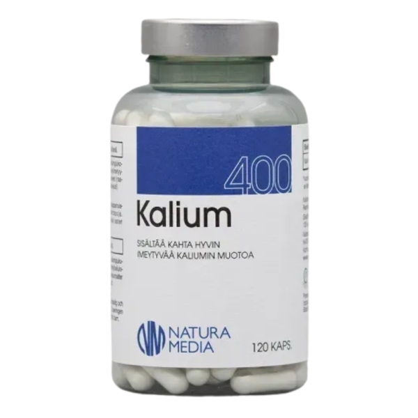 Kalium 400  120 kaps - Natura Media