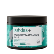 Puhdas+ Kalsiumsitraatti 600 mg 240 g