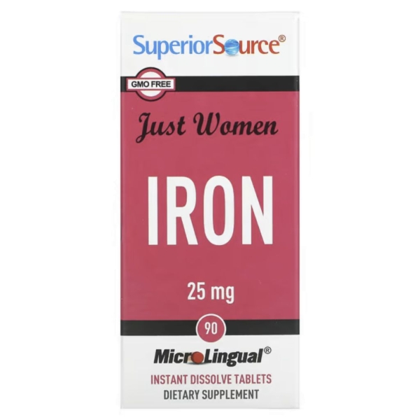 Superior Source Just Women IRON 25 mg 90 tabl