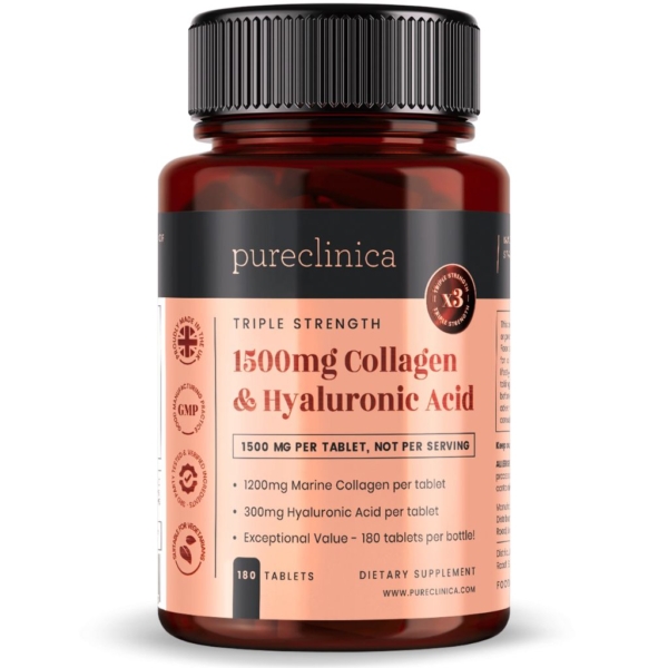 Pureclinica UltraColl Collagen & Hyaloronic acid 180 tabl
