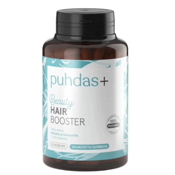 Puhdas+ Hair Booster 120 vegekaps