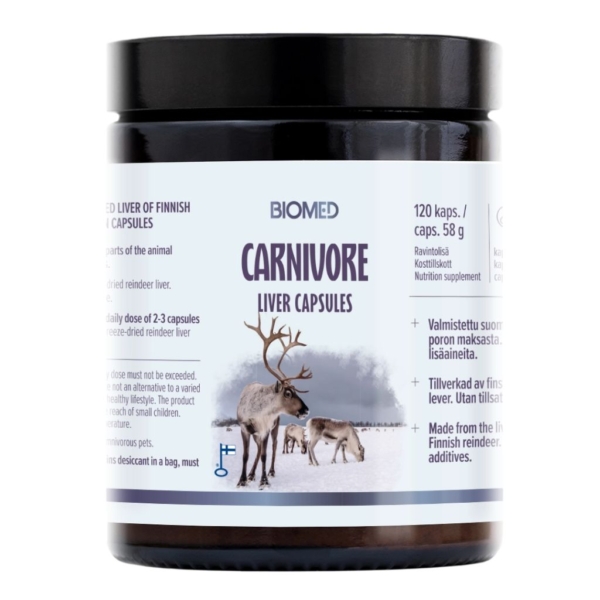 Biomed Carnivore Maksakapseli 120 kaps