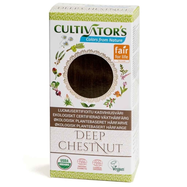 Kasvihiusväri Deep Chestnut 100g - Cultivators