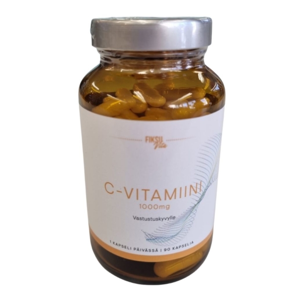 Fiksuvita C-vitamiini 1000 mg 90 kaps