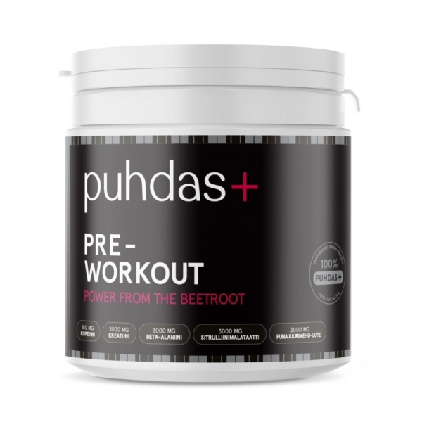 Puhdas+ Pre-workout 242g