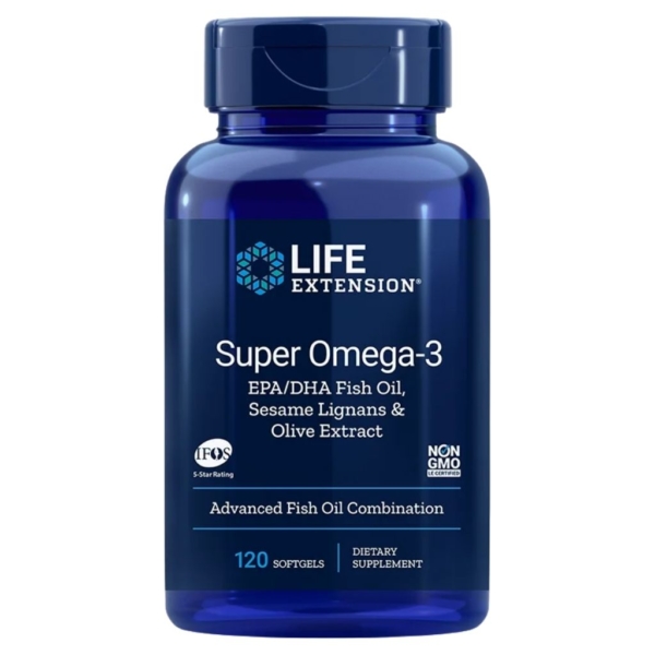 Life Extension Super Omega-3 EPA/DHA 120 softgels