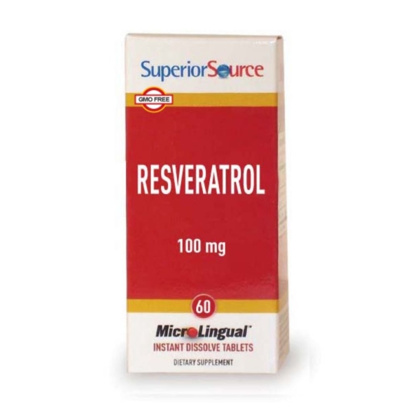 Superior Source Resveratrol 100mg 60 tabl