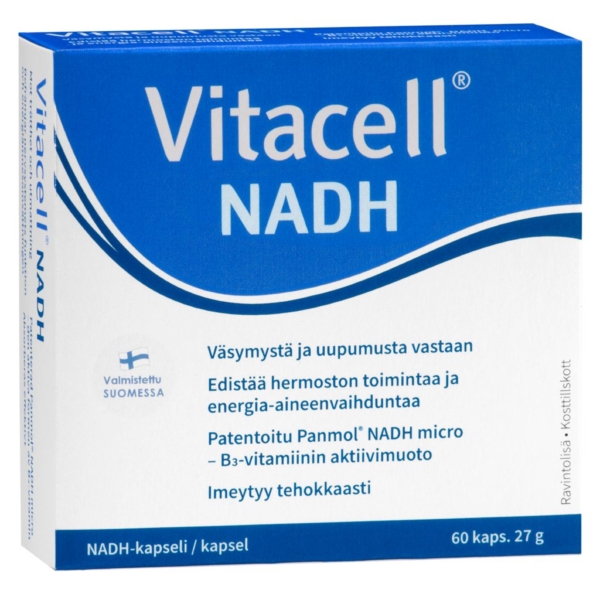 Vitacell NADH 60 kaps - Hankintatukku