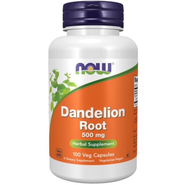 Dandelion Root 500mg 100 kaps - Now Foods